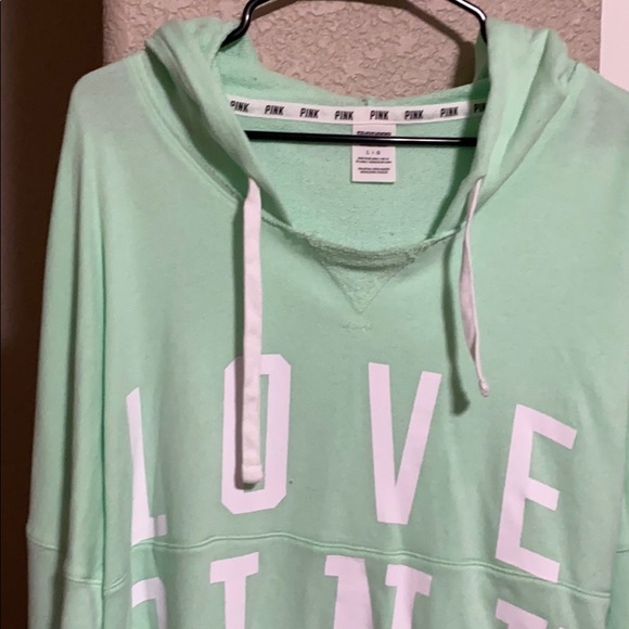 PINK Victoria’s Secret pistachio pullover - Picture 3 of 6